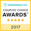 wedding wire couple's choice five star award