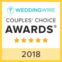 wedding wire couple's choice awards 2018