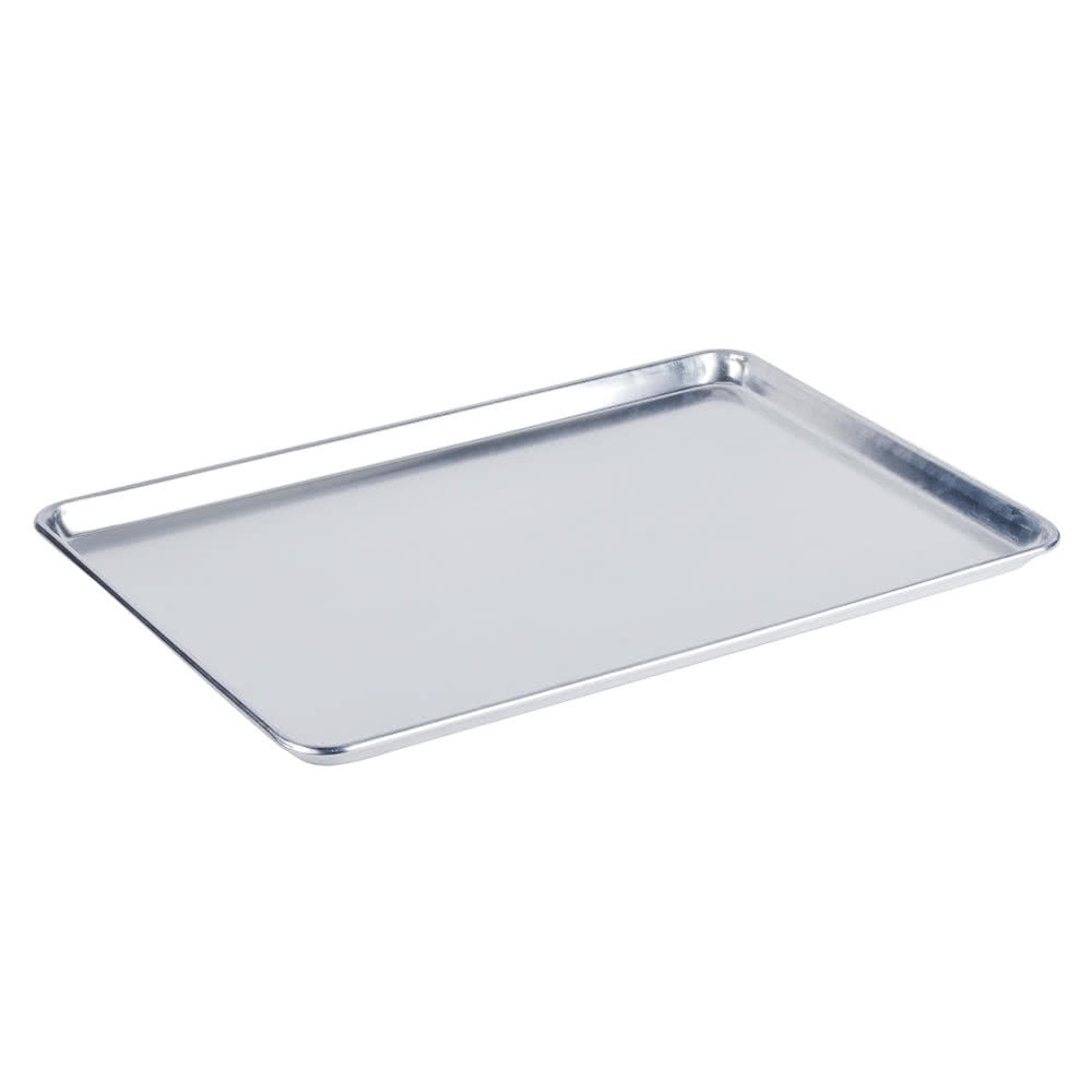 empty silver sheet pan
