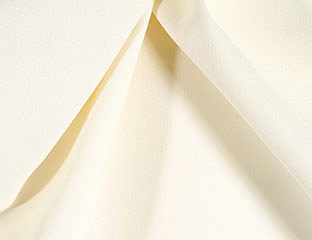 close up of ivory cottneze linen
