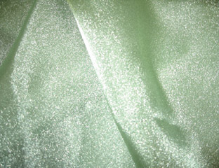 light green organza linen