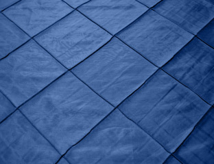 navy blue pintuck square linen