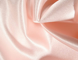 light pink poly satin linen