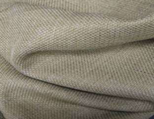 folded neutral color fauz burlap linen