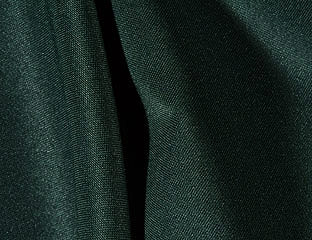 forest green polyester fabric