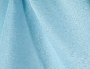 light blue polyester fabric