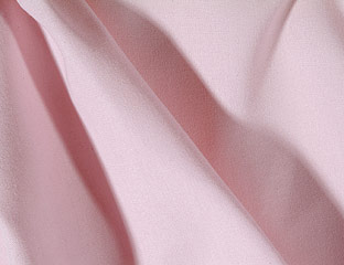 light pink cottneze fabric folded