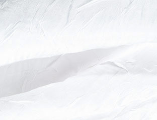close up of white wrinkled iridcrush linen