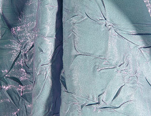 light blue iridescent fabric