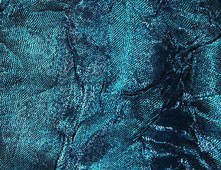 turquoise blue iridescent fabric