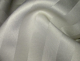 gray beige satin striped fabric