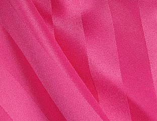 pink raspberry satin stripe fabric