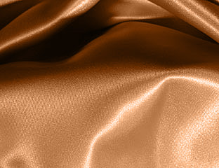 copper colored matte fabric
