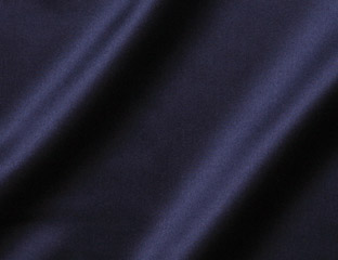 navy blue matte satin fabric