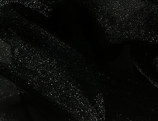 black sparkle fabric