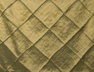 yellow gold pintuck pattern fabric