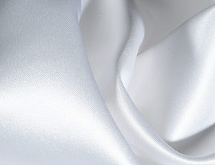 bright white satin fabric