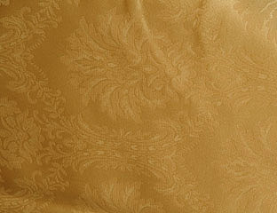 gold linen with gold damask pattern