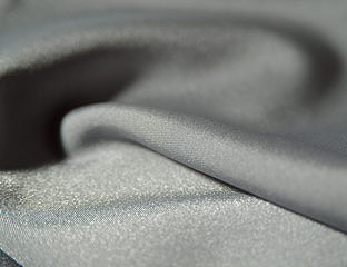 shiny silver spandex fabric