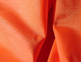 bright neon orange spandex fabric