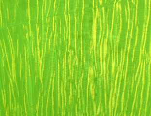 bright green apple krinkle fabric