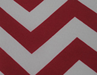 red and white chevron pattern fabric